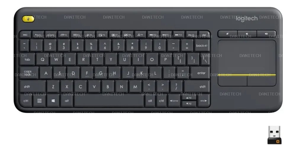 Logitech K400 Plus Teclado y TouchPad Inalámbricos TV - imagen 3