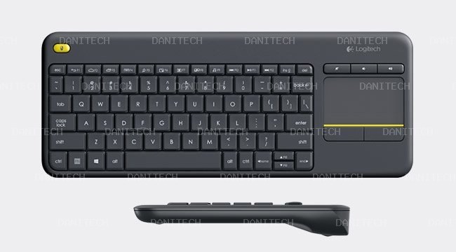 Logitech K400 Plus Teclado y TouchPad Inalámbricos TV - imagen 2