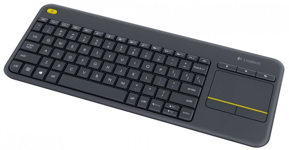Logitech K400 Plus Teclado y TouchPad Inalámbrico TV